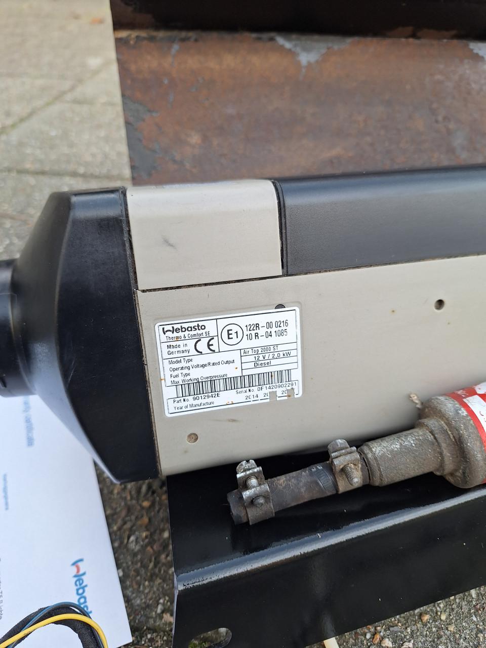 Webasto standkachel