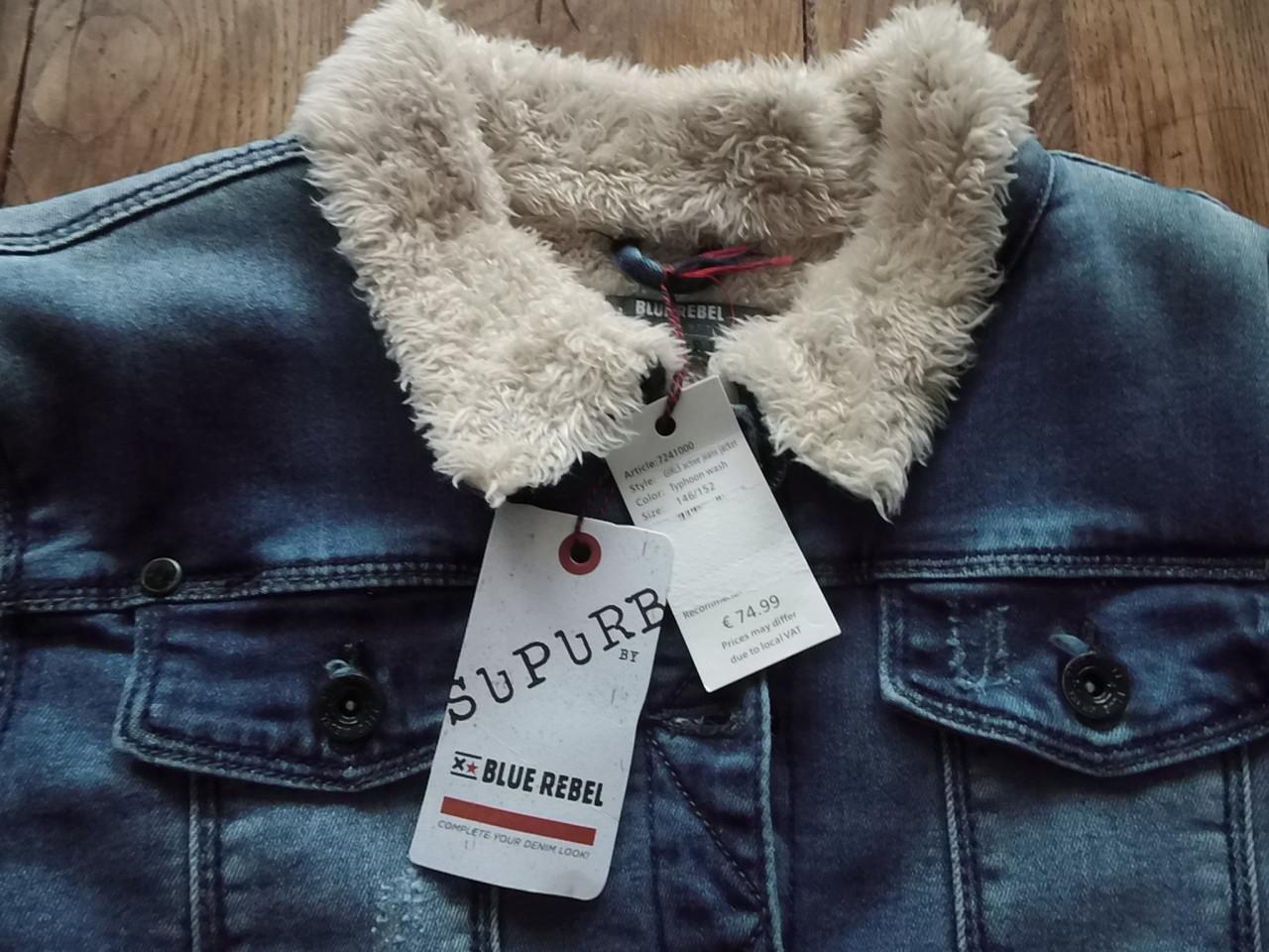 Jas van Bleu Rebel maat 146-152.