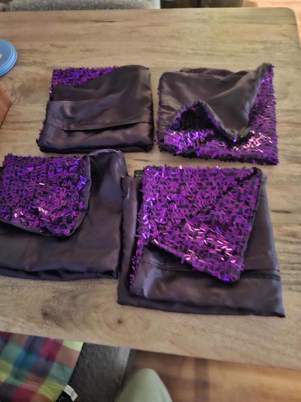 Gave kussenhoezen 4 stuks