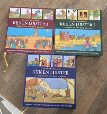 Kijk en luister kinderbijbels deel 1, 2 en 3