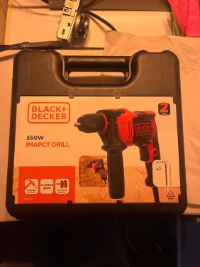 Black decker boormachine