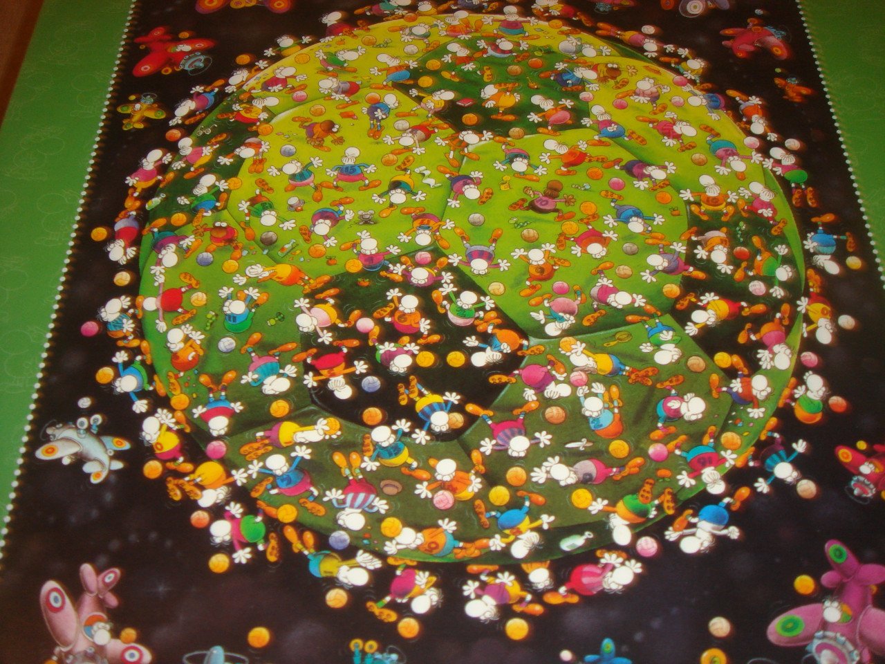 Te koop Complete grappige Cartoon puzzel Football Heye 1000 stukjes