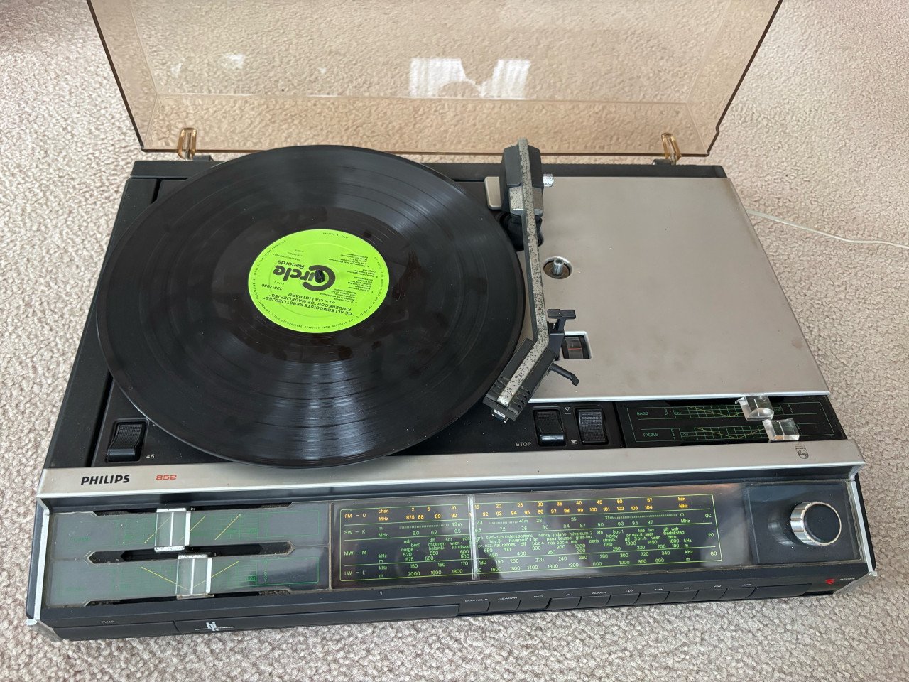 Platenspeler Philips uit de jaren ‘70