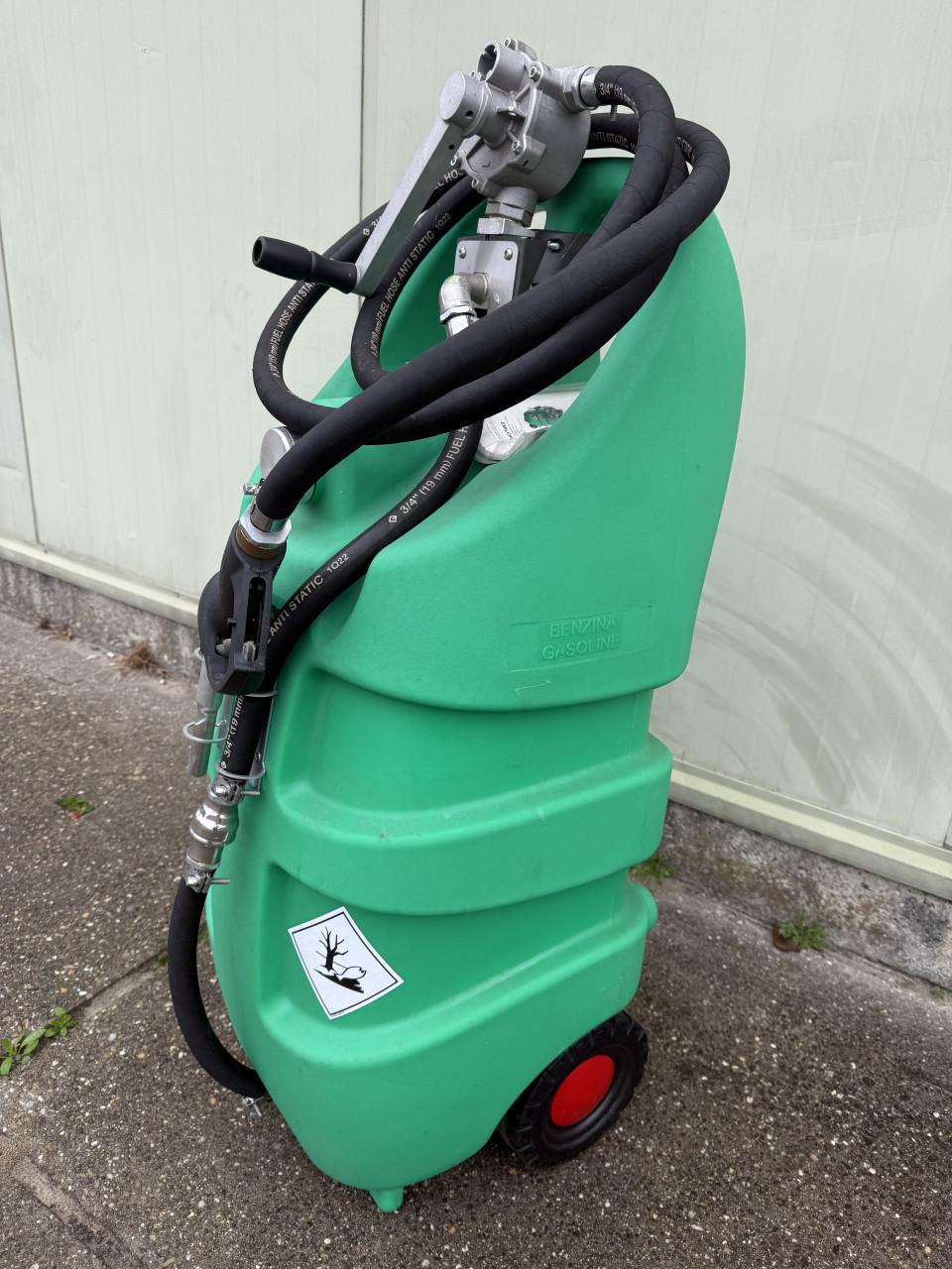 Mobiele brandstoftank voor benzine 110 liter jerrycan