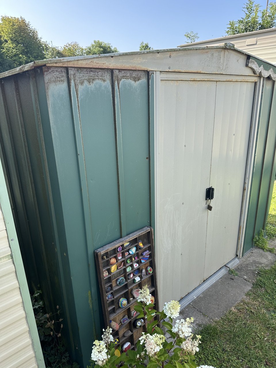 Metalen Tuin Berging / Gereedschapshuis