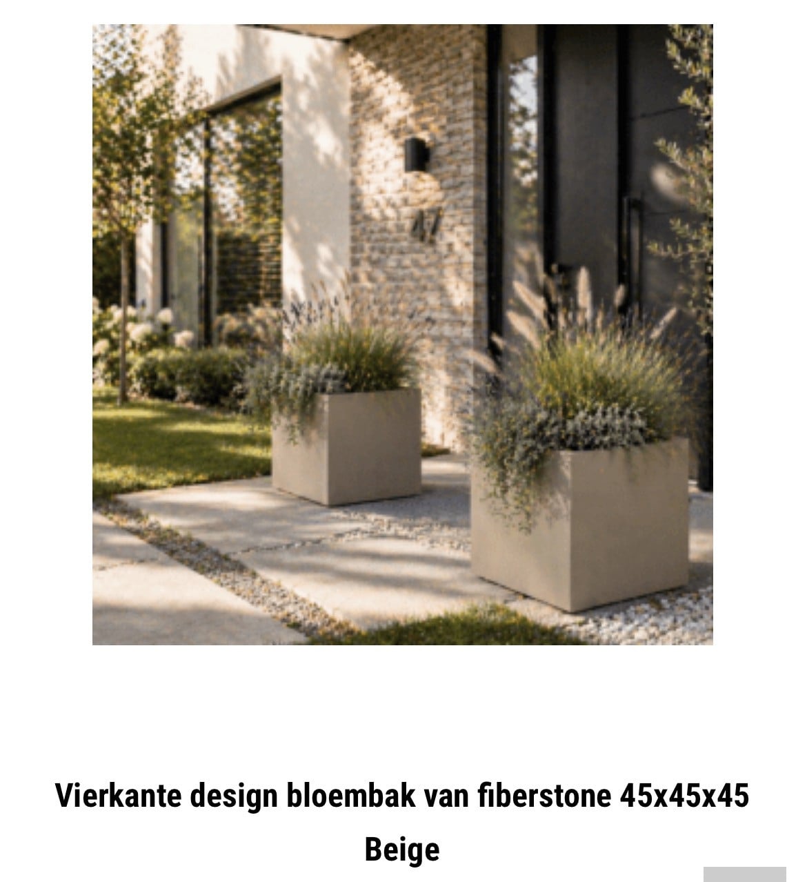 Fiberstone plantenbakken sale