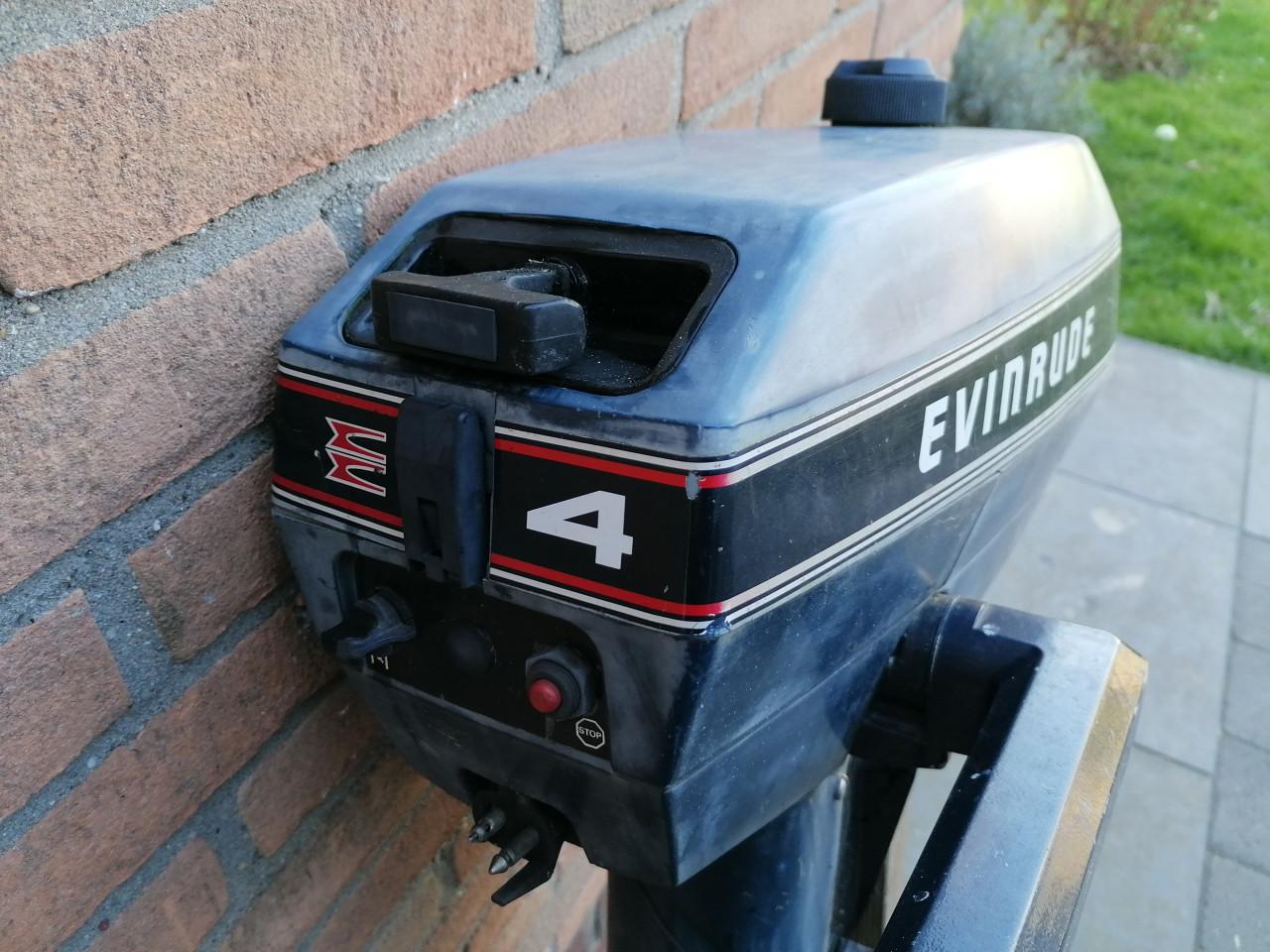 Buitenboordmotor Evinrude 4pk langstaart