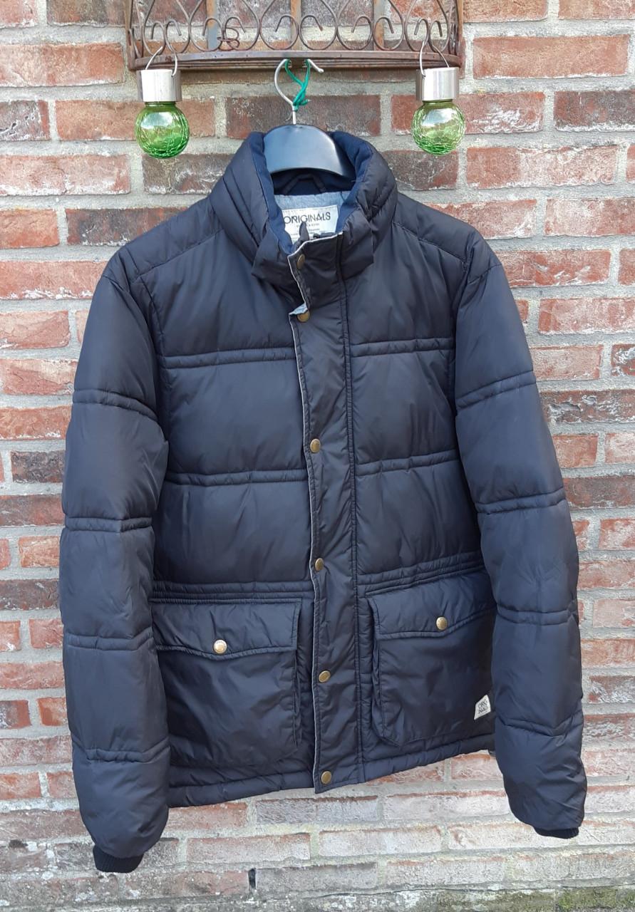 Jack & Jones winterjas met capuchon, heren, maat M