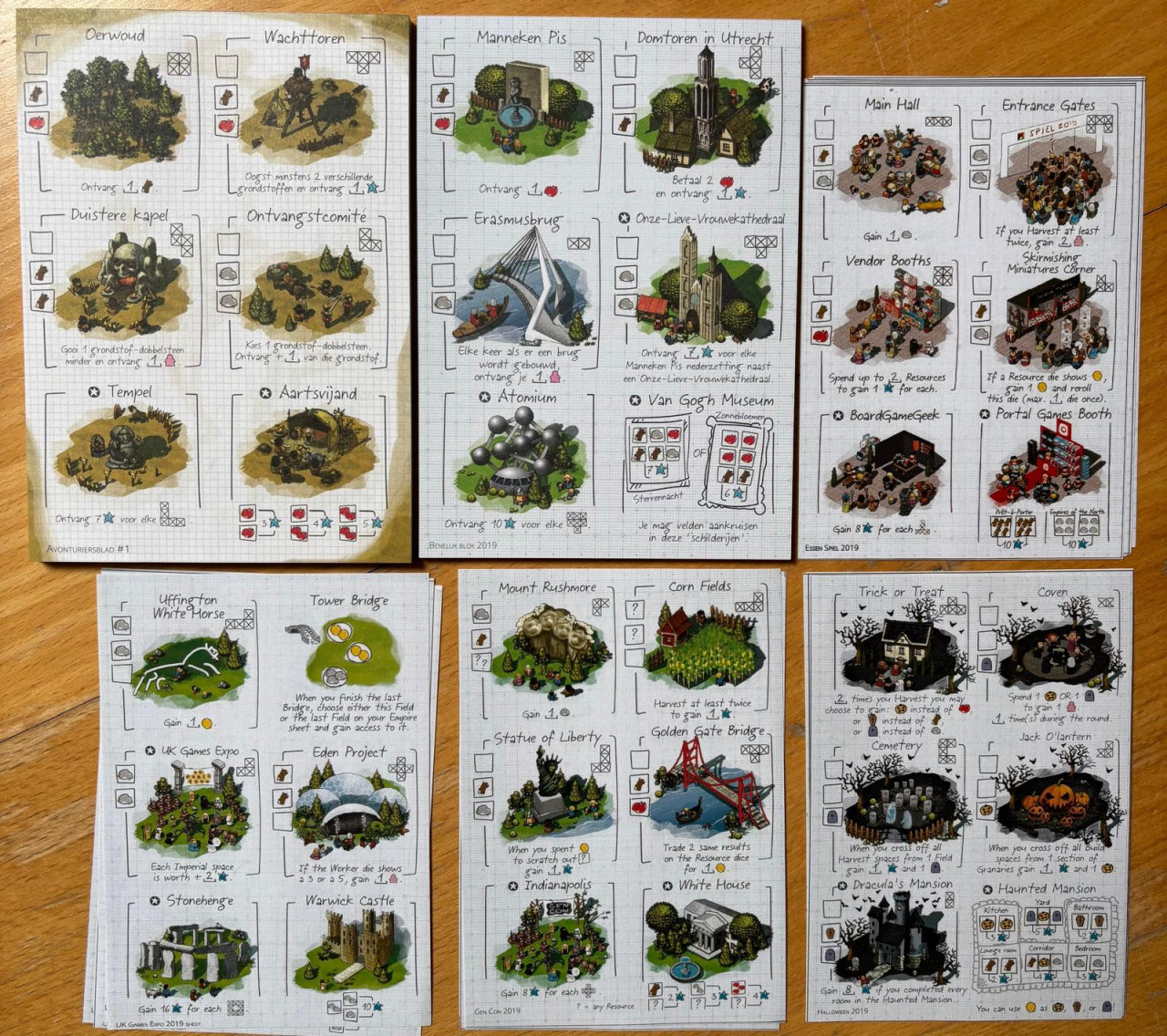 Imperial Settlers: Roll & Write