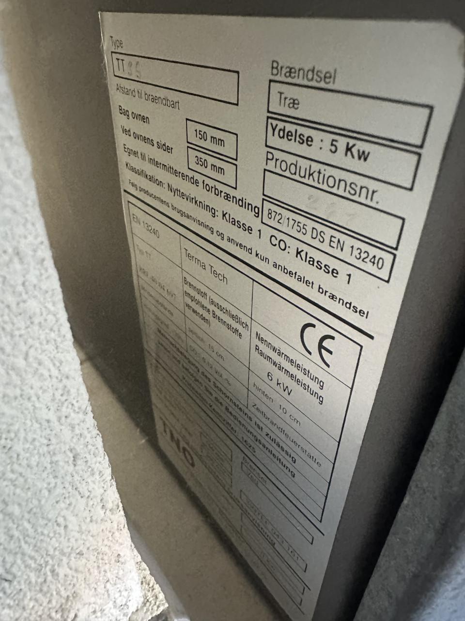 Speksteen kachel 8kw