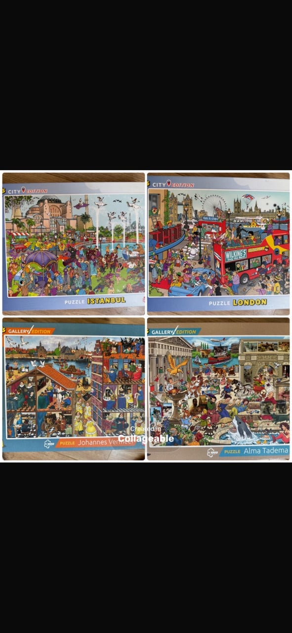 Puzzels!!! 1000 st.