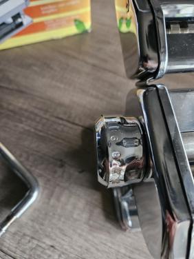 Zgan complete vintage Pastamachine met 9 standen nette staat