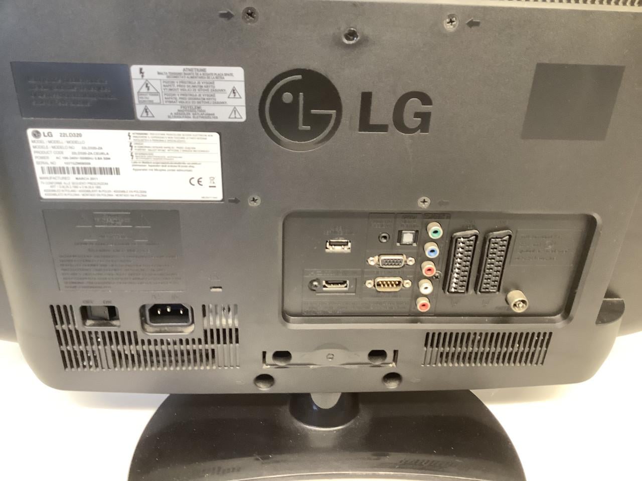 Lcd tv van LG, 22 inch ( ca,55cm )