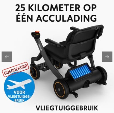 Nu in de winkel Opvouwbare Scootmobiel TTZ Electric!