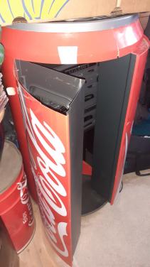 Radio COCA COLA super groot Cola blik 80cm & Diverse Stereo