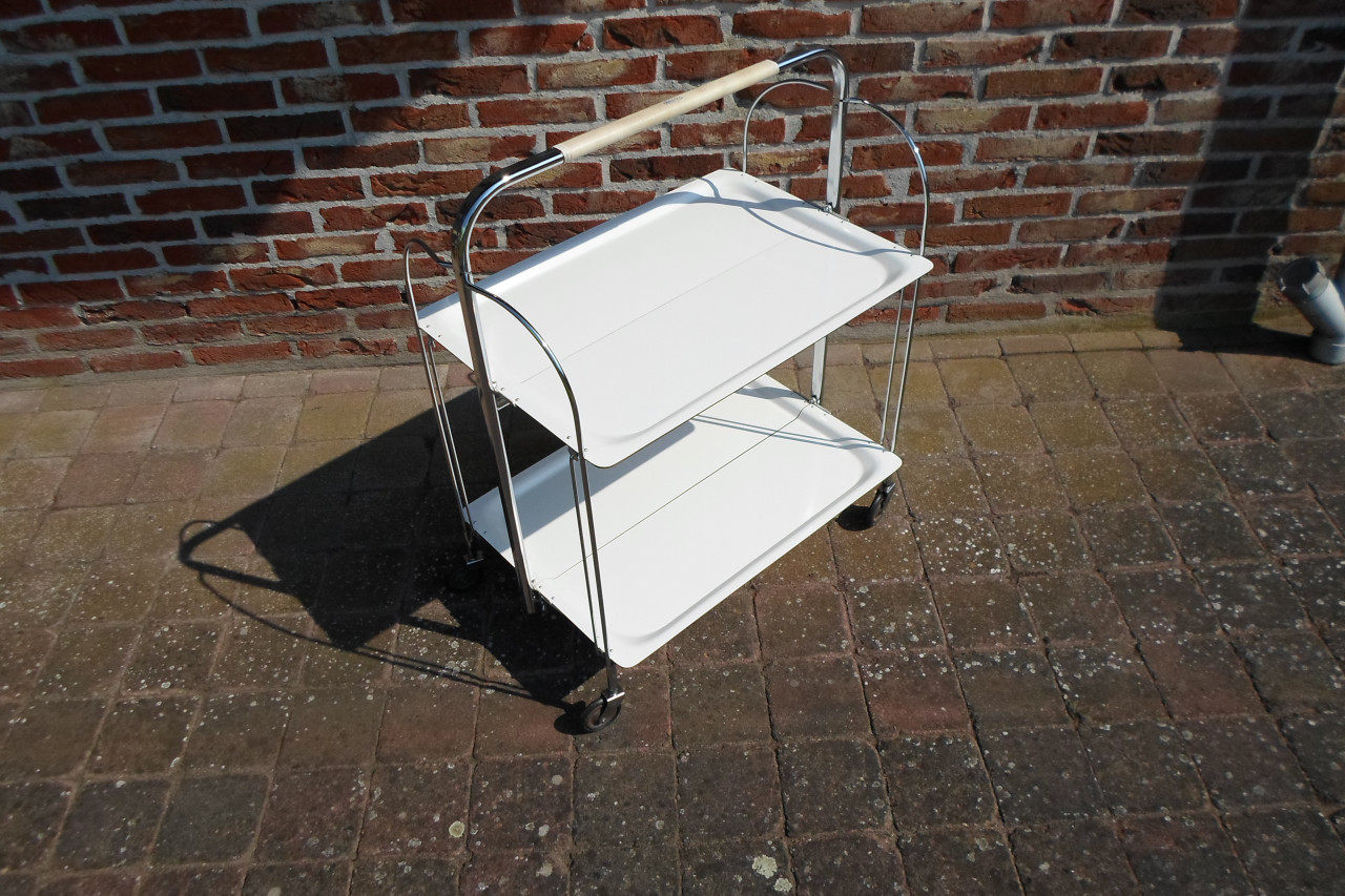 Vintage Raquer Trolly Wit Chroom