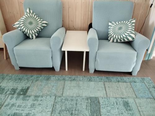 2 RELAX FAUTEUILS  ZWART