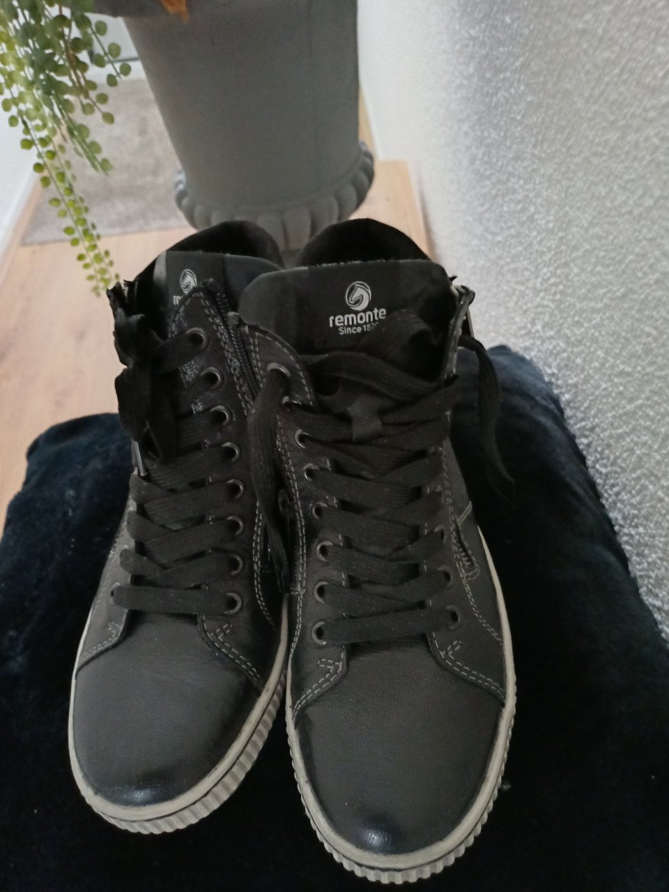 Zwarte Veterboots