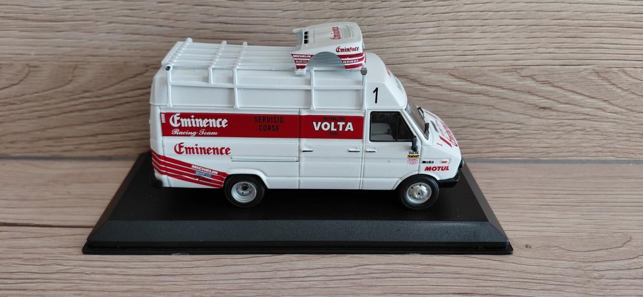 Iveco Daily service bus Eminence racing rally team 1983-1986