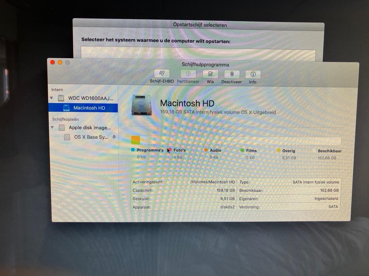 Oude Imac computer
