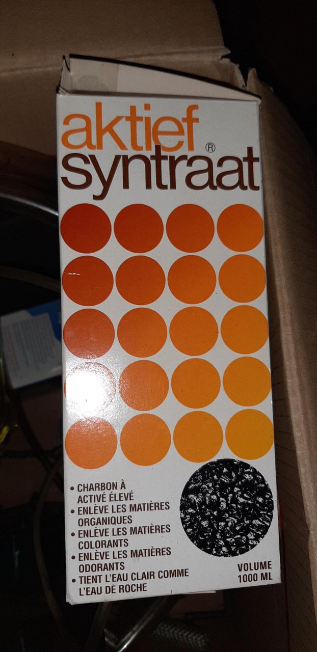 Leeg aquarium + spullen