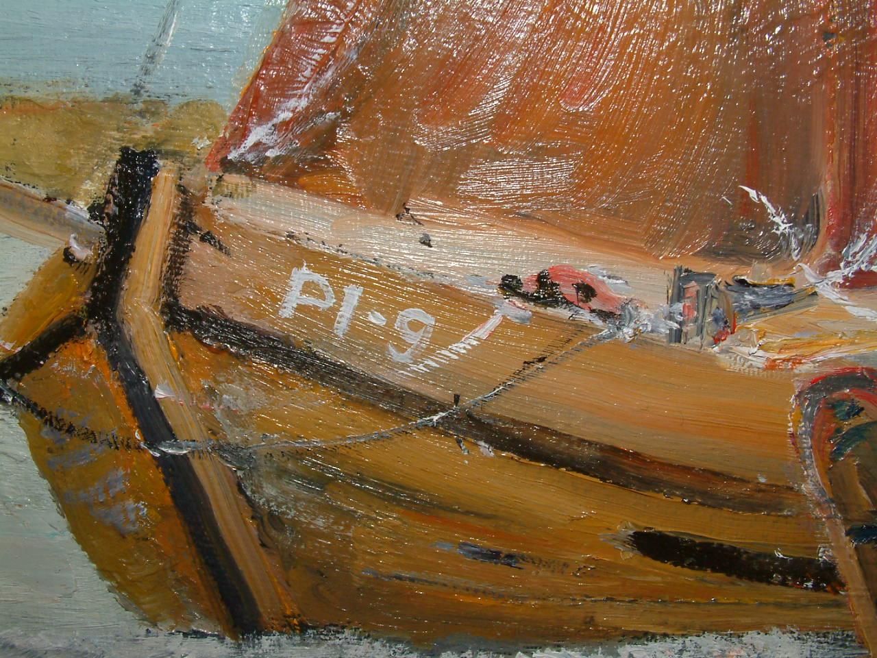 Veere oude haven met de hoogaars