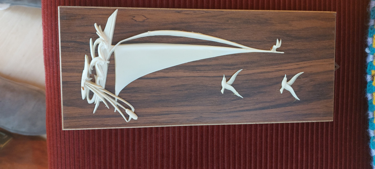 Wand decoratiee vintage