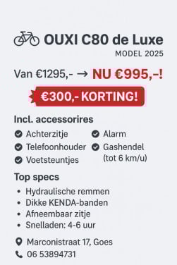 Ouxi C80 de Luxe – Model 2025