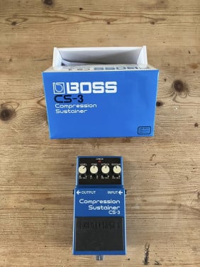 Boss CS -3 Compression Sustainer. Nieuw