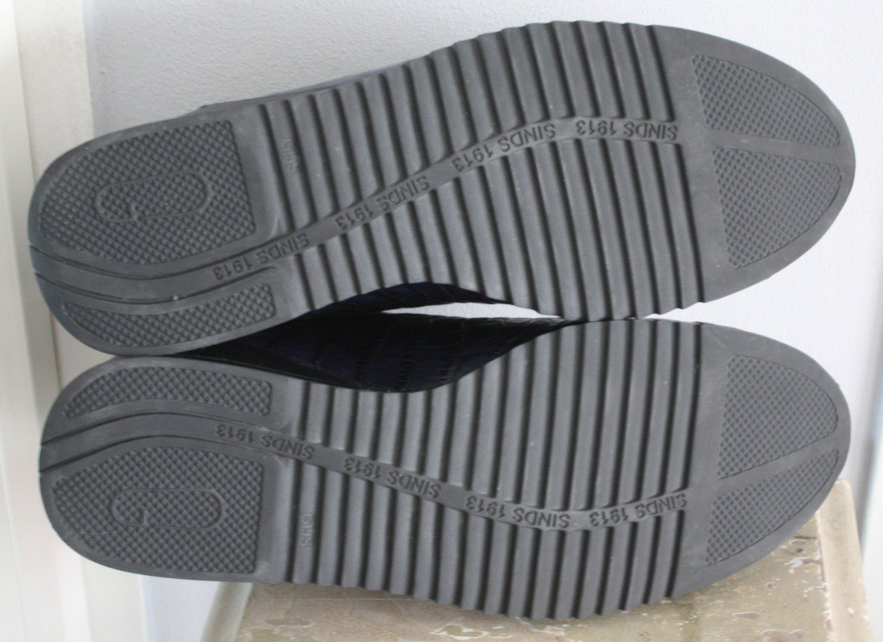 Donkerblauwe heren  schoenen maat 8