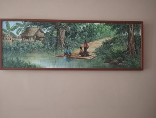 Olieverf schilderij