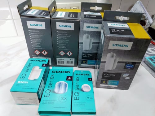 4 x Siemens EQ series  koffiemachines onderhoudsset