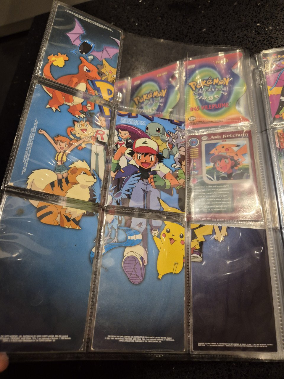 Oude pokemon verzameling 1999