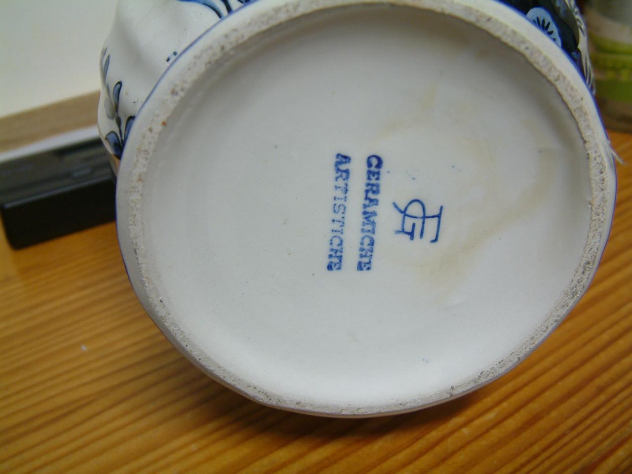 Aardewerk mukkum en delfsblauw