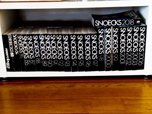SNOECKS JAARBOEKEN 24 STUKS