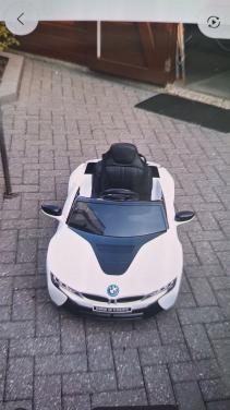 Elektrische MBW i8 kinderauto Wit