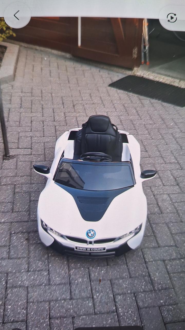 Elektrische MBW i8 kinderauto Wit
