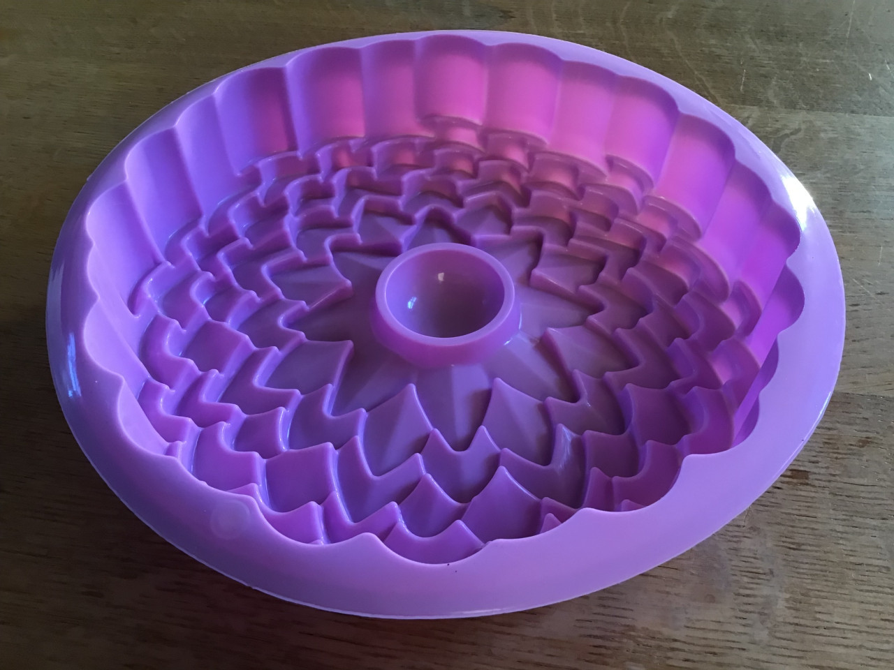 3D siliconen mal cakevorm taartvorm bakvorm bloem - 22 cm - 1 liter - NIEUW