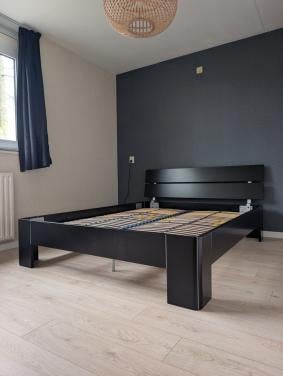 Bed 160*200 cm inclusief lattenbodems