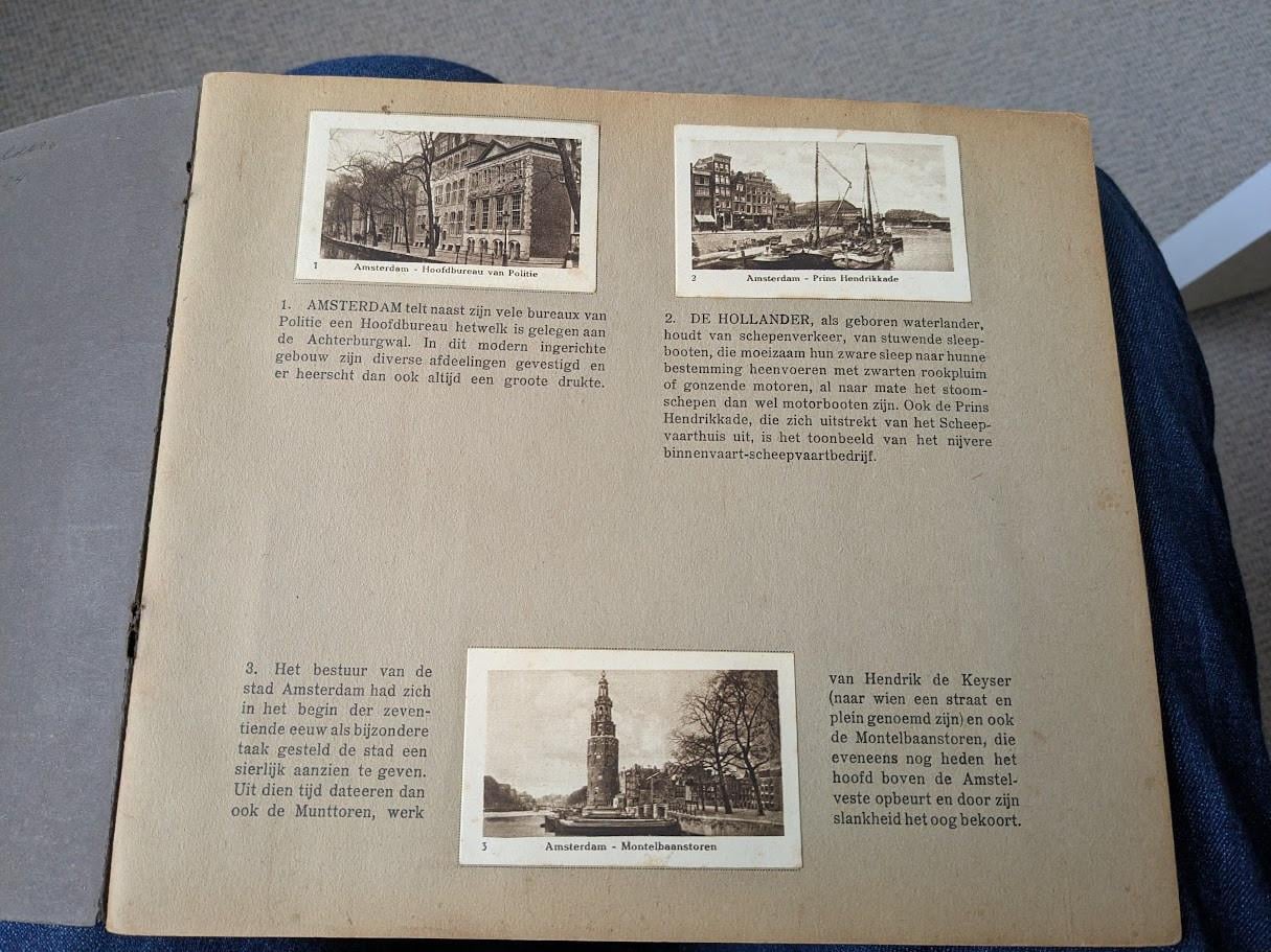 Plaatjesalbum uit 1934 Schoonste Plekjes van ons land