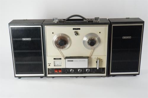 Vintage Sony TC-252 stereo bandrecorder