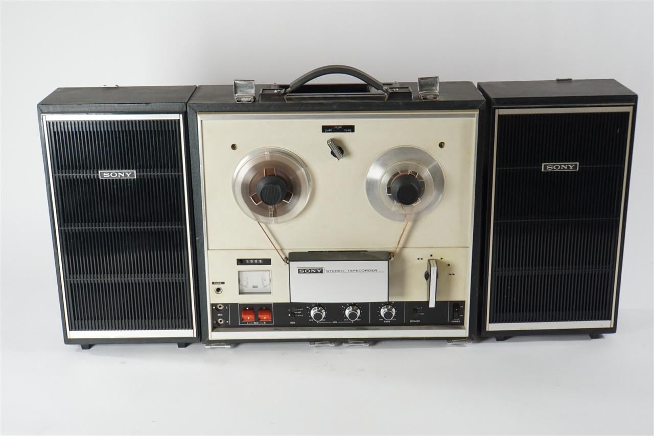 Vintage Sony TC-252 stereo bandrecorder