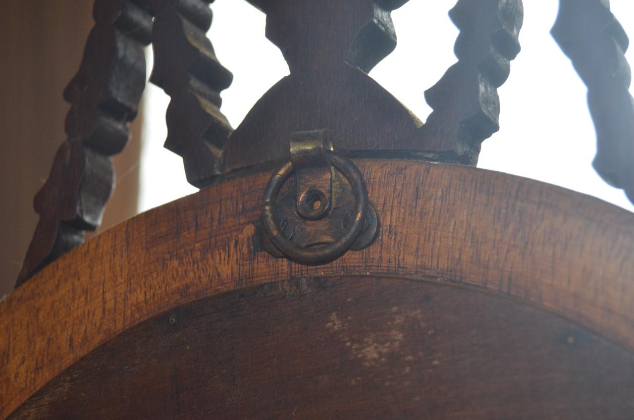 Fraaie antieke console met spiegel(tje)