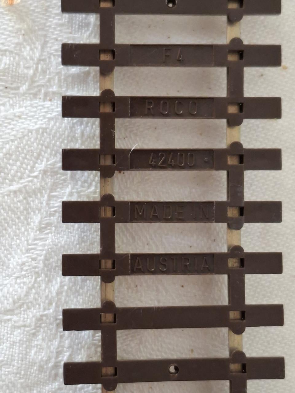 Treinrails Roco 42400 HO (4x90cm)