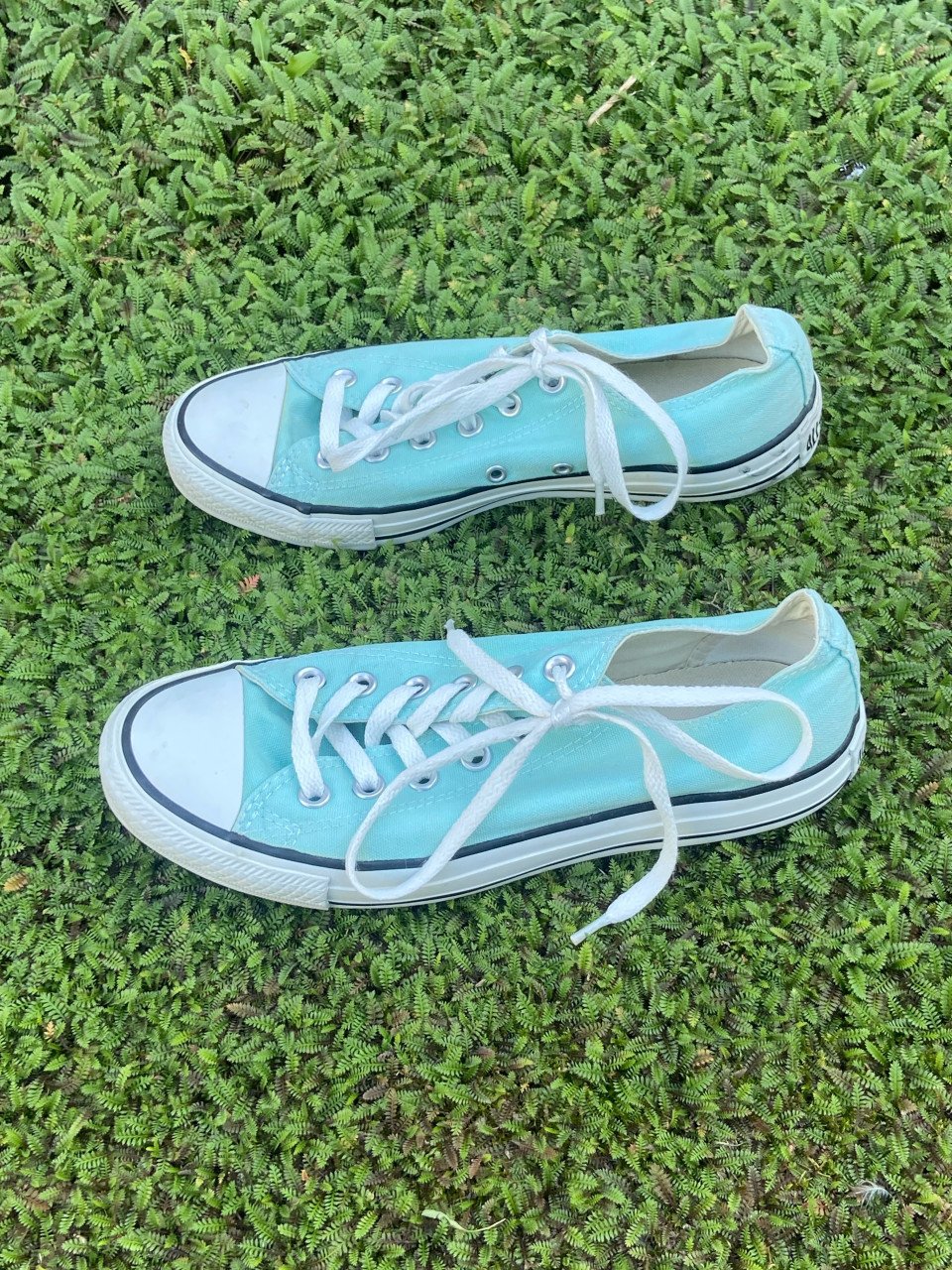 Superleuke groene All Stars converse, maat 39,5