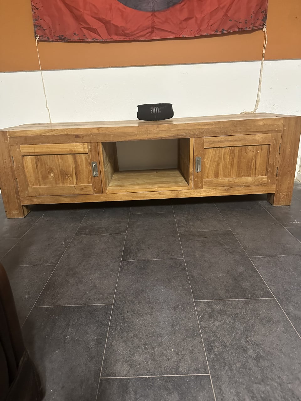Massief houten tv meubel