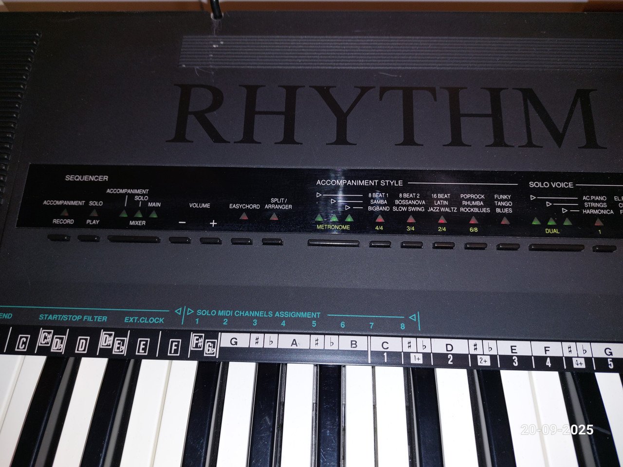 Rhythm Piano / Keyboard met toebehoren