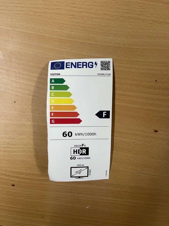 Vizyon 40 Inch Televisie-Tizen Model