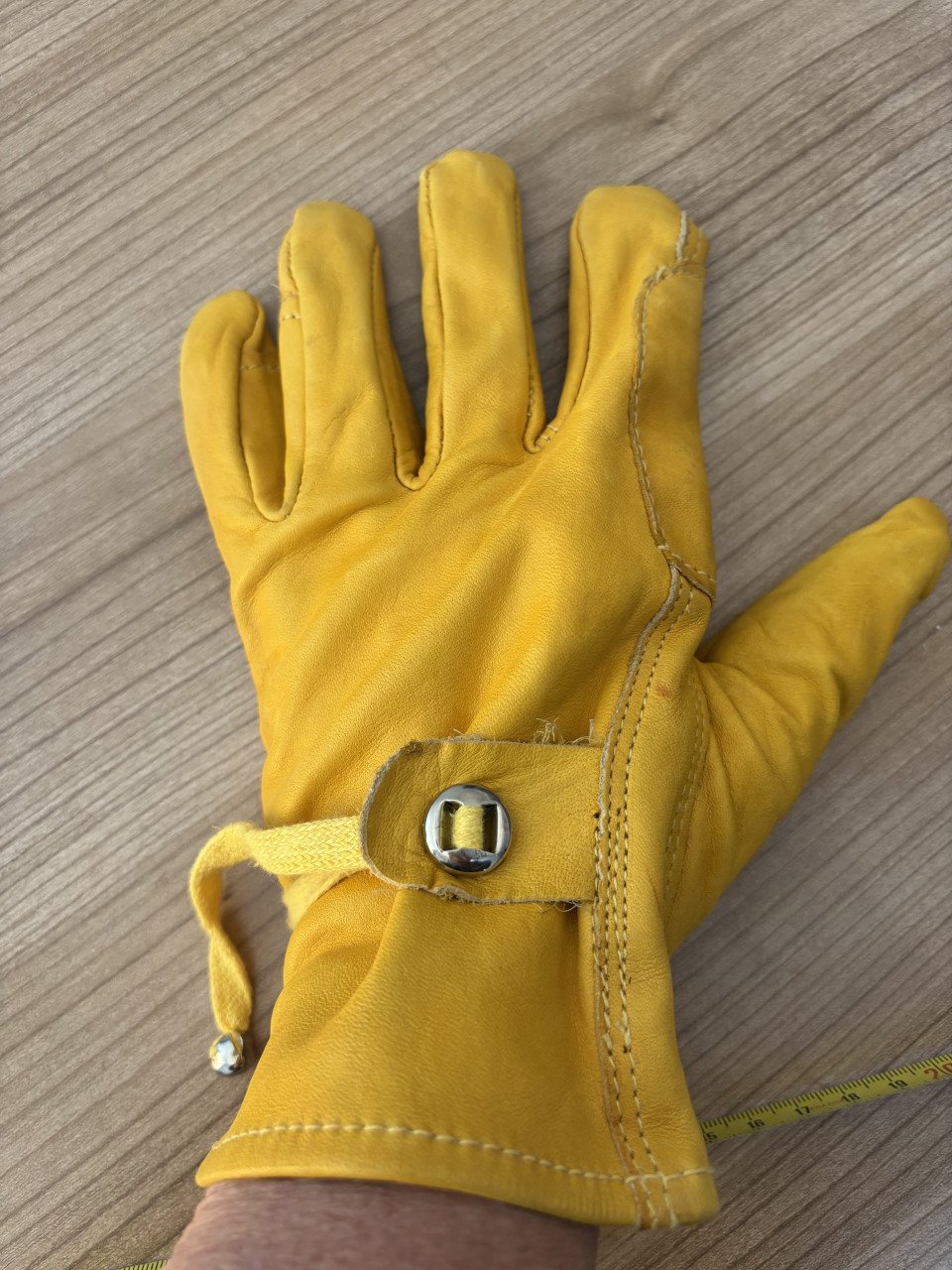 Western leren handschoenen dames xs