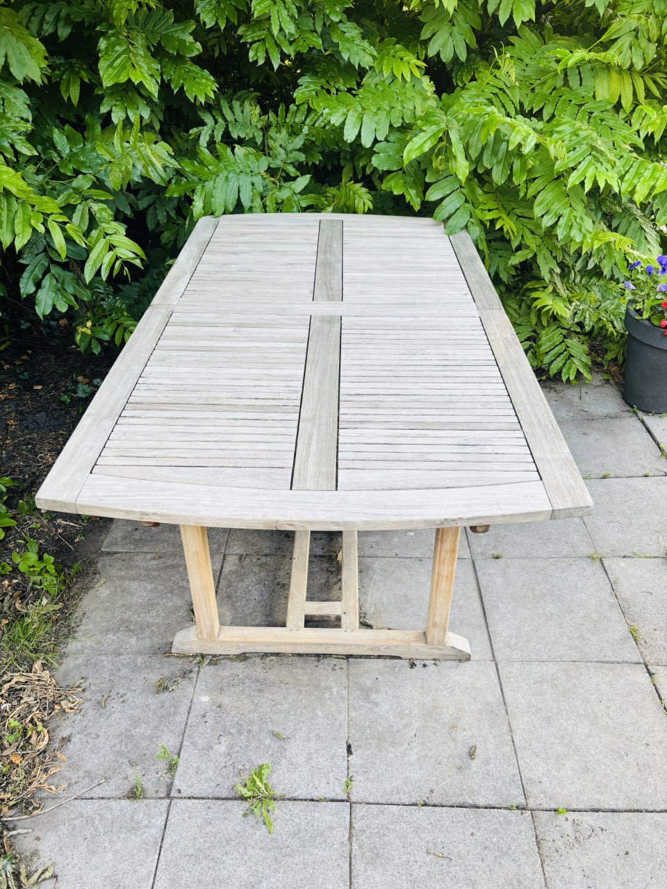 Tuintafel teakhout 6-8 persoons